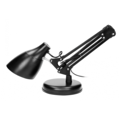 Lampka biurkowa DIAN 60W stalowa regulowana czarna DL-1/B ORNO (DL-1/B)