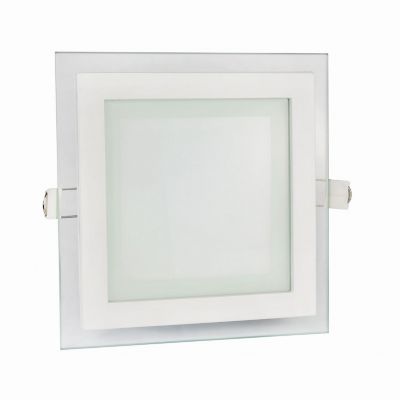 FIALE ECO LED SQUARE 230V 18W IP20 WW SUFITOWE oczko szklane  SLI022024WW Spectrum Led (SLI022024WW)