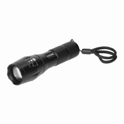 Latarka LED CREE 10W z zoomem, 800lm, 3 x AAA, aluminiowa konstrukcja LT-5 ORNO (LT-5)