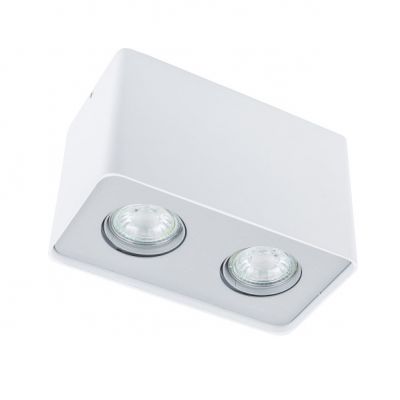 ITALUX lampa natynkowa Harris LED GU10 GU10 50W / LED 4W 220-230V 500 lm 3000K IP20 kolor - biały (FH31432S-WH)