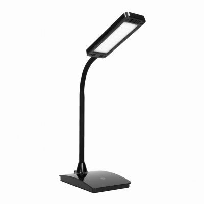 Lampka biurkowa LED 6W szkolna nocna regulacja jasności ściemniania czarna VIRONE (DL-8/B)