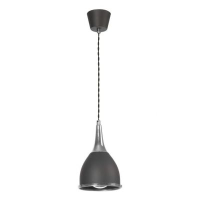 Lampex lampa wisząca Dora czarna E27 1x40W (511/1 CZA)