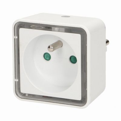 Lampka nocna LED z gniazdem sieciowym LA-6 ORNO (LA-6)