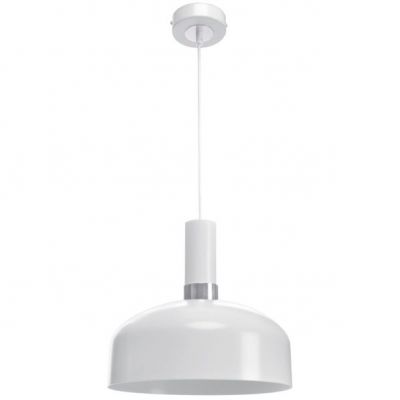 MILAGRO Lampa wisząca MALMO WHITE/CHROME 1xE27 (MLP6202)