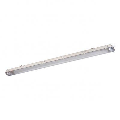 Oprawa pyłoszczelna pod tuby LED DICHT 4LED PI 236/PS odbłyśnik stalowy pod 2 świetlówki T8 LED 1200mm G13 max36W IP65 szary 31323 KANLUX (31323)