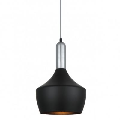 ITALUX lampa wisząca Ophelia E27 60W 220V IP20 kolor - czarny (MDM-3028/1 BK+CR)