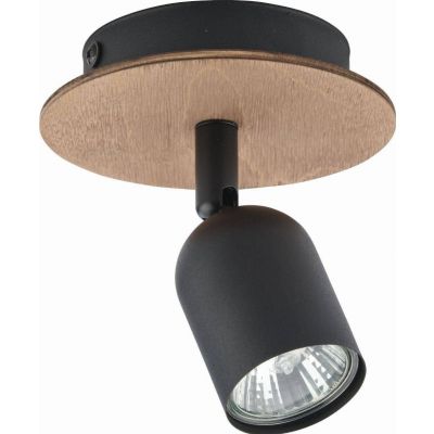 TK Lighting plafon (reflektorek) Top Wood GU10 drewniano/czarny 3290 (3290)