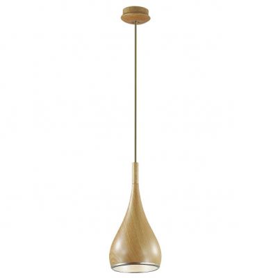 ITALUX lampa wisząca Gemma E27 60W 230V IP20 kolor - drewniany (MA01986CR-001)