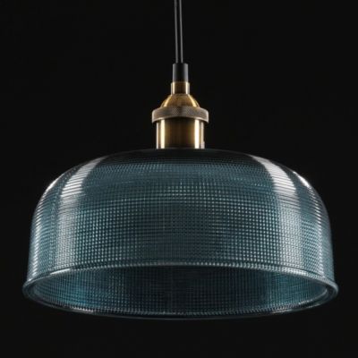 ITALUX lampa wisząca Davide E27 60W 220V-240V IP20 kolor - niebieski (MDM-2916/1 BL)