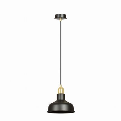 Emibig lampa wisząca IBOR 1 BLACK E27 60W MAX 1042/1 (1042/1)