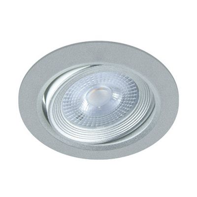 Sufitowa oprawa punktowa SMD LED MONI LED C 5W 3000K SILVER IDEUS (03227)