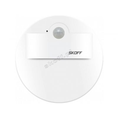 Oprawa schodowa LED Rueda Short LED PIR 120 Motion Sensor Light 2,4W 230V AC 3000K barwa ciepła IP20 biały mat  SKOFF (MN-RUE-C-H-1-ML-ML-01)