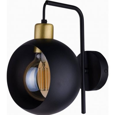 TK-Lighting kinkiet Cyklop Black 1xE27 max 60W czarny (2750)