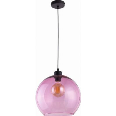 TK-Lighting lampa wisząca Cubus 1xE27 max 60W czarna/róż (2764)