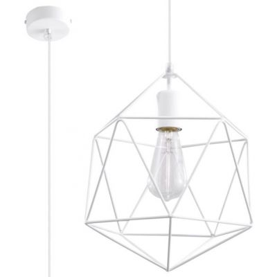 Sollux Lampa wisząca GASPARE biała SL.0290 (SL.0290)