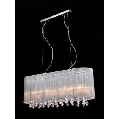 ITALUX lampa wisząca Isla E14 40W 220V IP20 kolor - biały (MDM1870-4 WH)