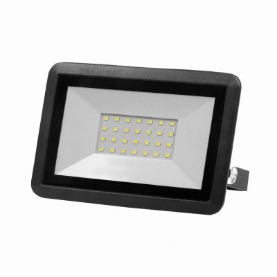 FARO LED 30W naświetlacz 2400lm, IP65, 4000K, aluminium + szkło AD-NL-6254BL4 ORNO (AD-NL-6254BL4)