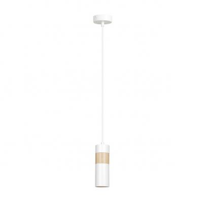 Emibig lampa wisząca AKARI 1 WHITE GU-10 30W MAX 733/1 (733/1)