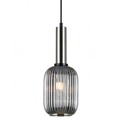 ITALUX lampa wisząca Antiola E27 40W 220-240V IP20 kolor - nikiel satynowany (PND-5588-1M-SC+SG)