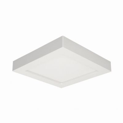 LETI LED 18W, oprawa downlight, natynkowa, kwadratowa, 1300lm, 4000K, biała, wbudowany zasilacz LED AD-OD-6062WLX4 ORNO (AD-OD-6062WLX4)