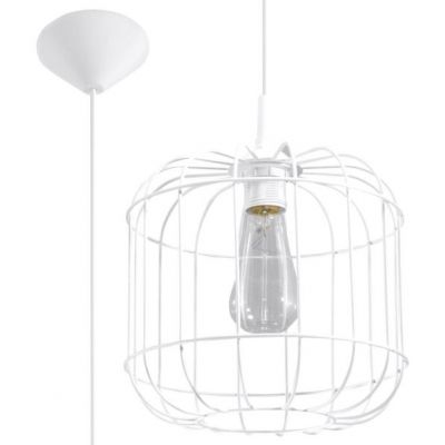 Sollux Lampa wisząca CELTA biała SL.0295 (SL.0295)