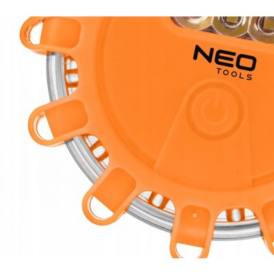 Flara drogowa lampa ostrzegawcza samochodowa światło awaryjne LED magnes NEO (99-128)