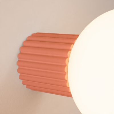 Kinkiet HALO brzoskwiniowy IP44 designerska trwała lampa do sypialni holu SOLLUx (SL.1752)