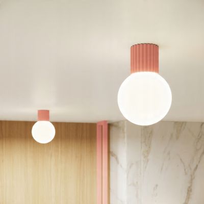 Kinkiet HALO brzoskwiniowy IP44 designerska trwała lampa do sypialni holu SOLLUx (SL.1752)