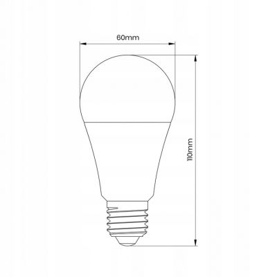 Kula ogrodowa lampa Globo 60 cm 1xE27 EKO0459 MILAGRO (EKO0459)