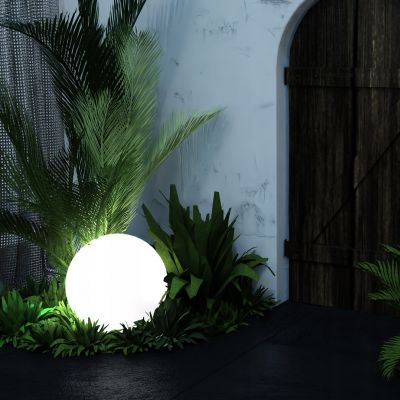 Kula ogrodowa lampa GLOBO 30 cm 1xE27 EKO0457 MILAGRO (EKO0457)