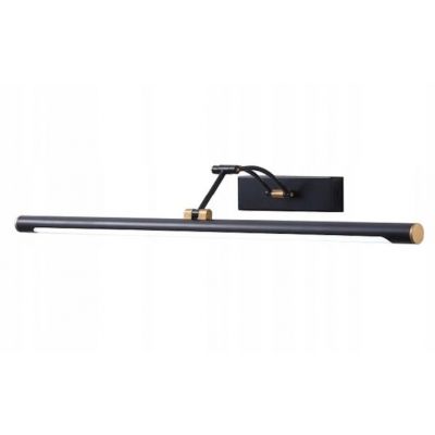 Kinkiet lampa nad lustro RICO LED 7W 770lm 4000K IP44 dł. 40 cm czarna ORNO (AD-OM-6518L4/B)