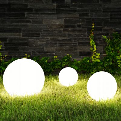 Kula ogrodowa lampa GLOBO 30 cm 1xE27 EKO0457 MILAGRO (EKO0457)