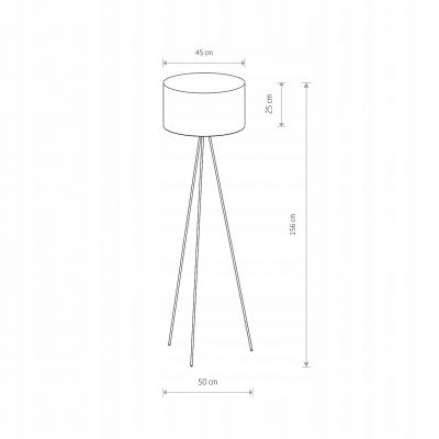 Lampa podłogowa CADILAC I BLACK 7991 Nowodvorski (7991)