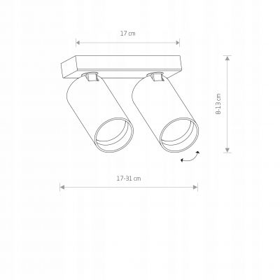 Spot MONO II WHITE 7810 Nowodvorski Lighting (7810)