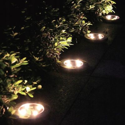 Lampa solarna gruntowa Deck 3000K ciepła biel IP44 EKO0601 MILAGRO (EKO0601)