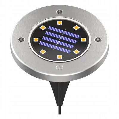 Lampa solarna gruntowa Deck 3000K ciepła biel IP44 EKO0601 MILAGRO (EKO0601)