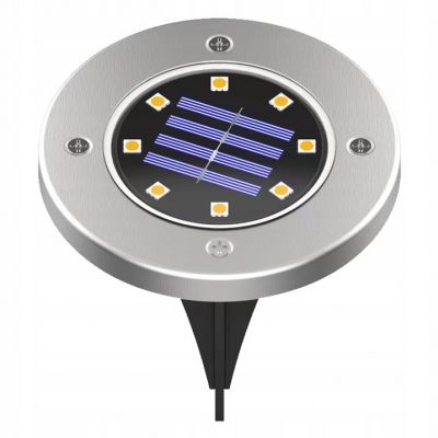 Lampa solarna gruntowa Deck 3000K ciepła biel IP44 EKO0601 MILAGRO (EKO0601)