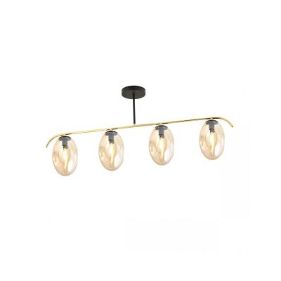 Emibig Lampa sufitowa FINES 4 BL MIODOWY E14 10W MAX LED 1281/4 (1281/4)