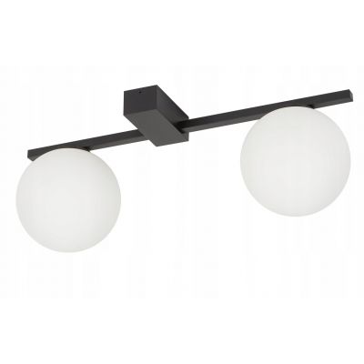 LAMPA PLAFON KULE czarno biała Nowodvorski 10300 (10300)