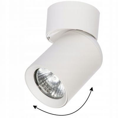 Oprawa ścienno-sufitowa MALTA SP 1 GU10 max. 12W IP20 biała ORNO (AD-OP-6479WGU10)