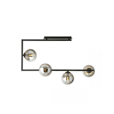 Emibig Lampa sufitowa SOMA 4 BL GRAFIT E14 10W MAX LED 1290/4 (1290/4)