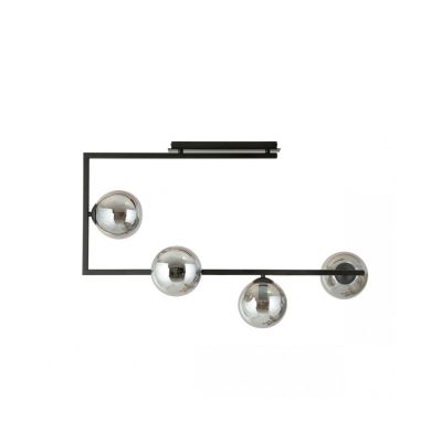 Emibig Lampa sufitowa SOMA 4 BL GRAFIT E14 10W MAX LED 1290/4 (1290/4)