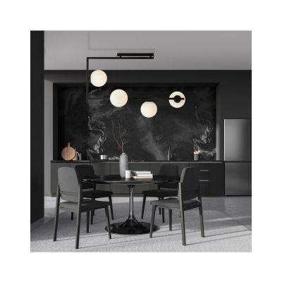 Emibig Lampa sufitowa SOMA 4 BL OPAL E14 10W MAX LED 1291/4 (1291/4)
