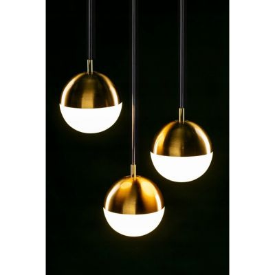 Lampa sufitowa wisząca ABIES 3*E27 potrójna złota (OS-ABIES-40-DEC)