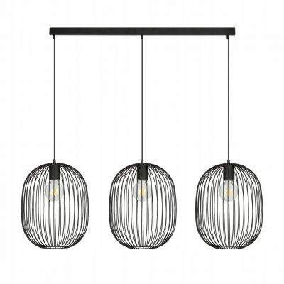 Emibig Lampa wisząca ONYX 3 BL E27 15W MAX LED  1304/3 (1304/3)