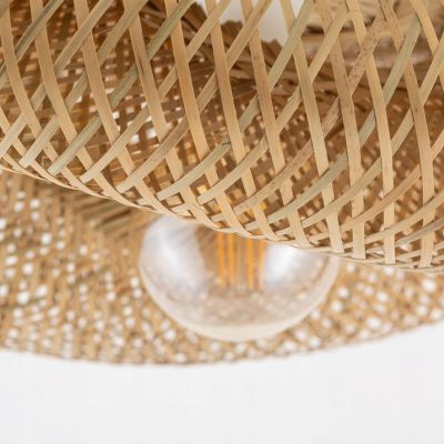 Lampa sufitowa HAVANA skandynawska bambusowa pleciona 60cm NOWODVORSKI (11171)