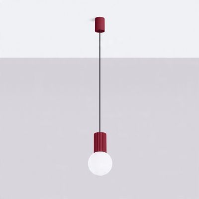 Lampa wisząca HALO 1 burgund (SL.1749)