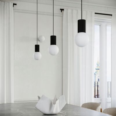 Lampa wisząca HALO 1 czarna (SL.1714)