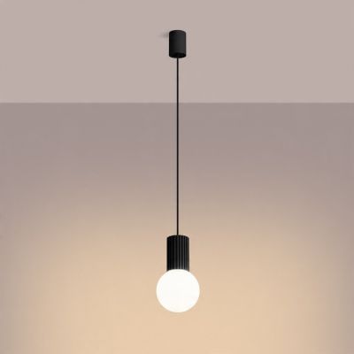 Lampa wisząca HALO 1 czarna (SL.1714)