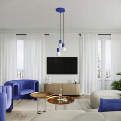 Lampa wisząca HALO 1 ultramaryna (SL.1739)